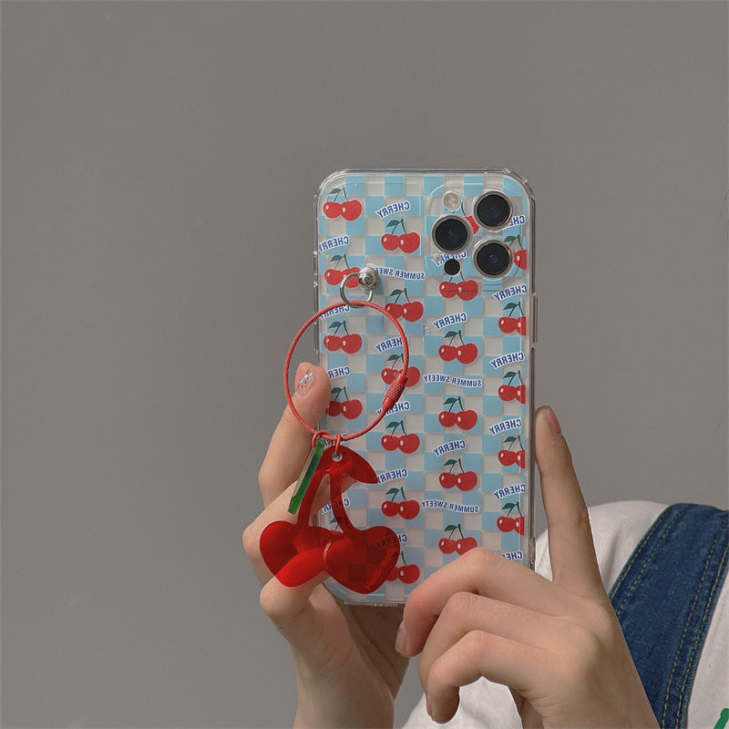 Cherry Pendant Mobile Phone Case Xxr Female