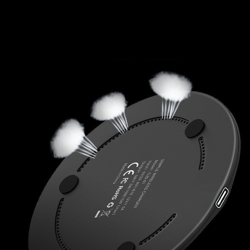 Desktop Round Mobile Phone Wireless Charger