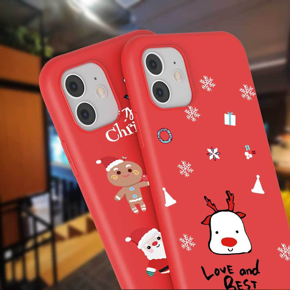 Christmas Day Theme Mobile Phone Soft Case