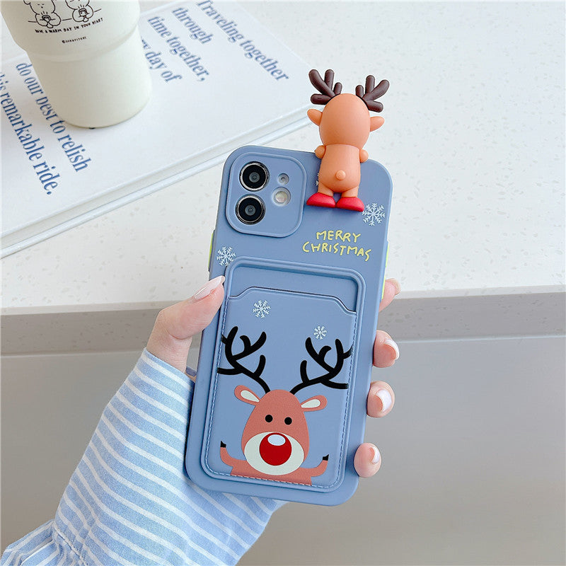 Christmas Mobile Phone Case Card Bag Soft Case