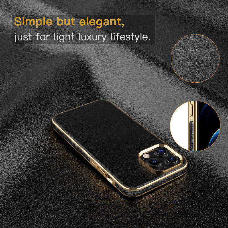 Straight Edge Shatter-resistant Mobile Phone Case