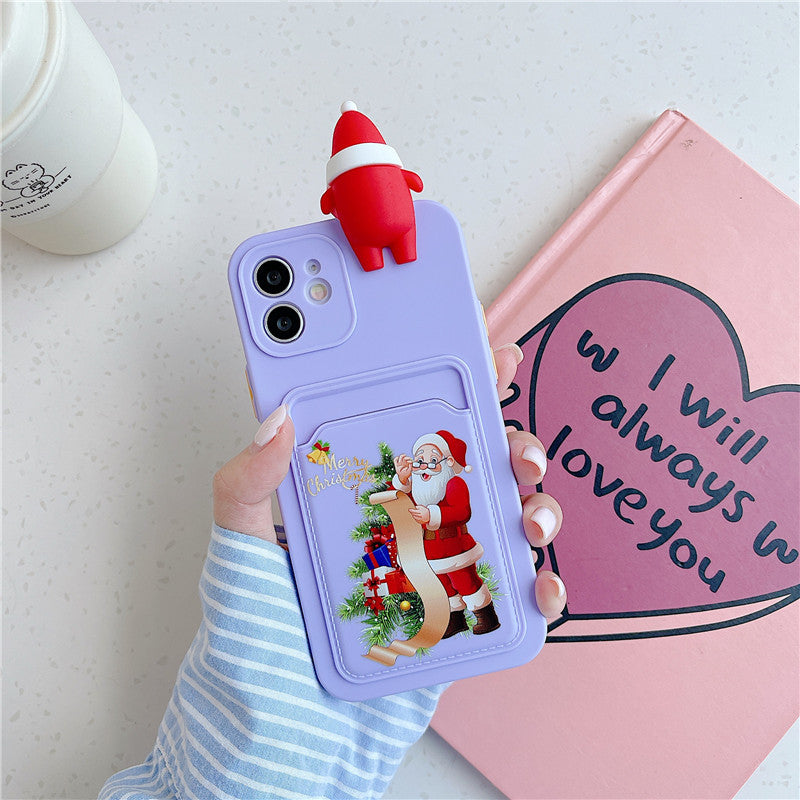 Christmas Mobile Phone Case Card Bag Soft Case