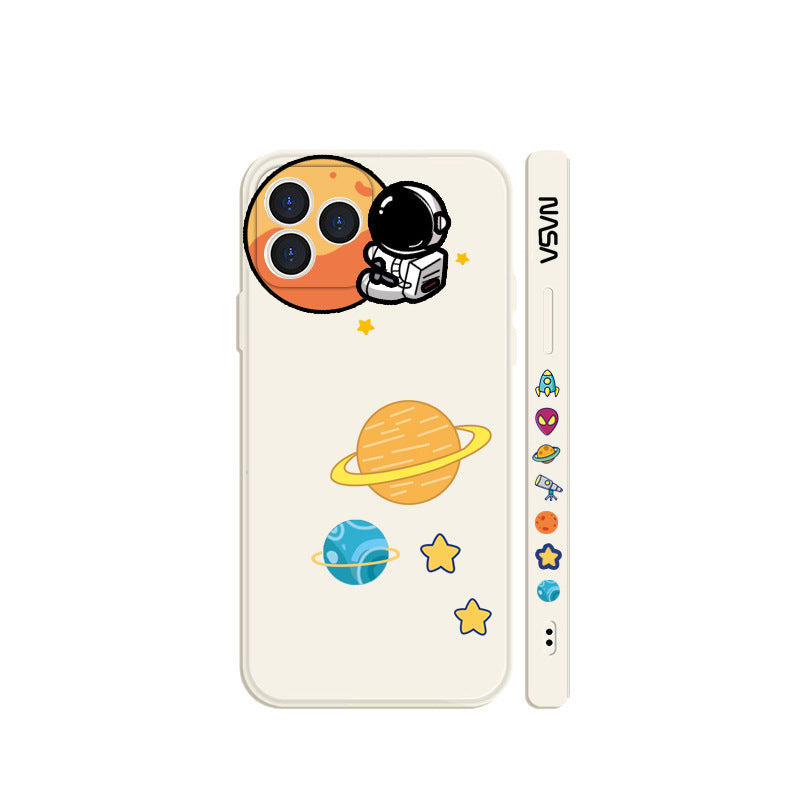 TPU Mobile Phone Case Mobile Phone Case Side Cartoon Soft Shell