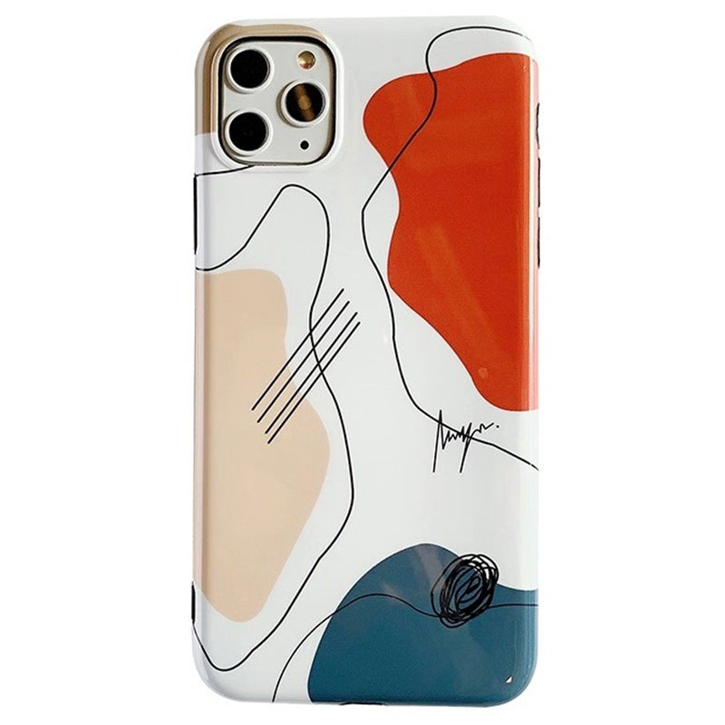 Abstract line mobile phone case