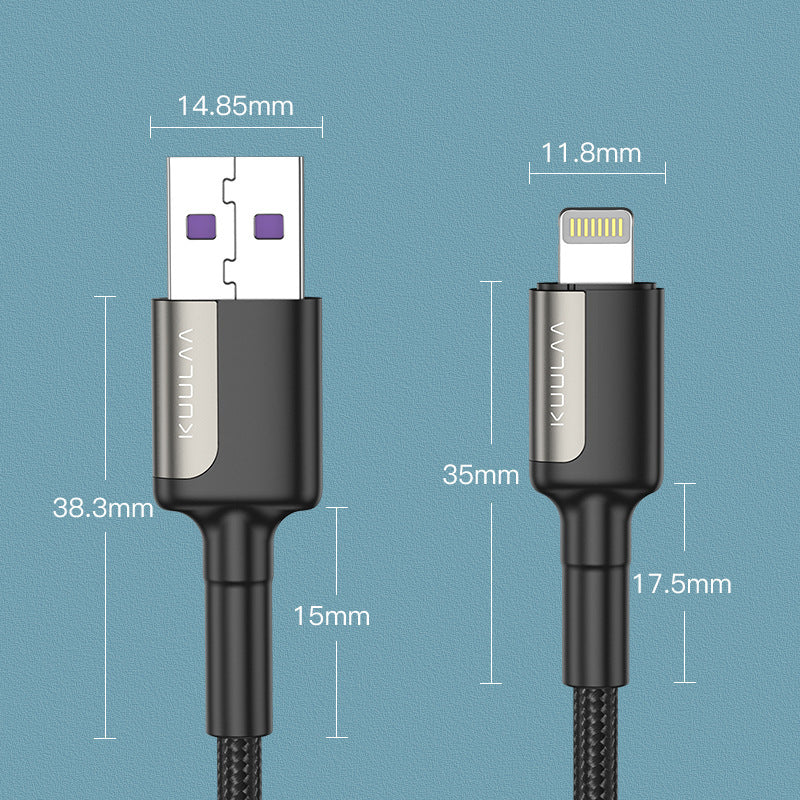 Compatible with Apple, MOQ200 5A typeC 2.4A ios usb cable