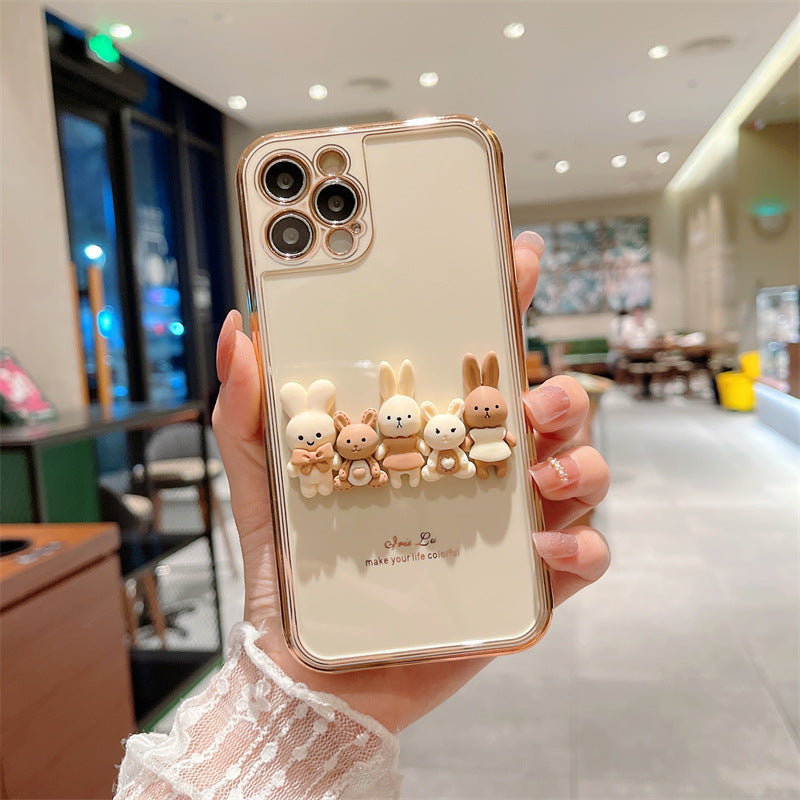 Electroplating Cartoon Suitable For Mobile Phone Case