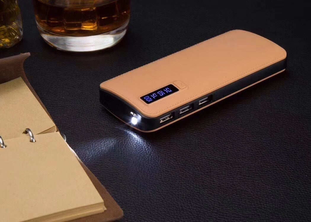 3USB digital display power bank