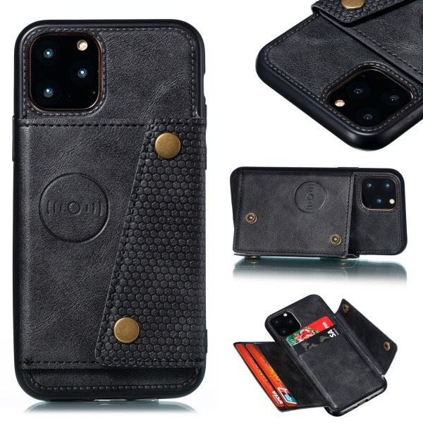 Double button mobile phone case