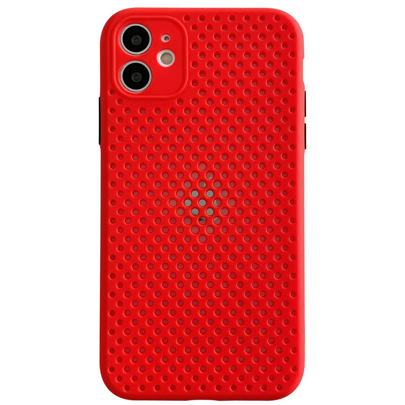 Breathable mobile phone case