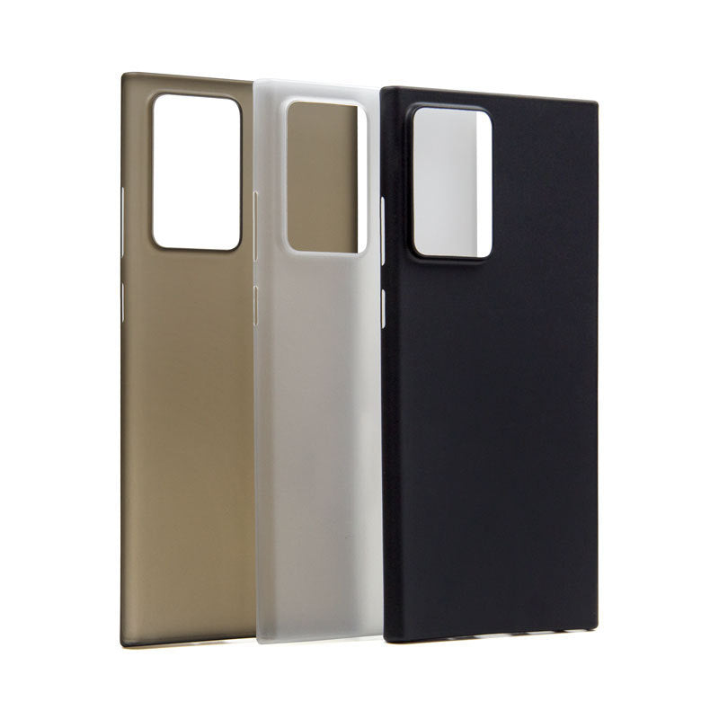 Ultra-thin matte bare metal phone case