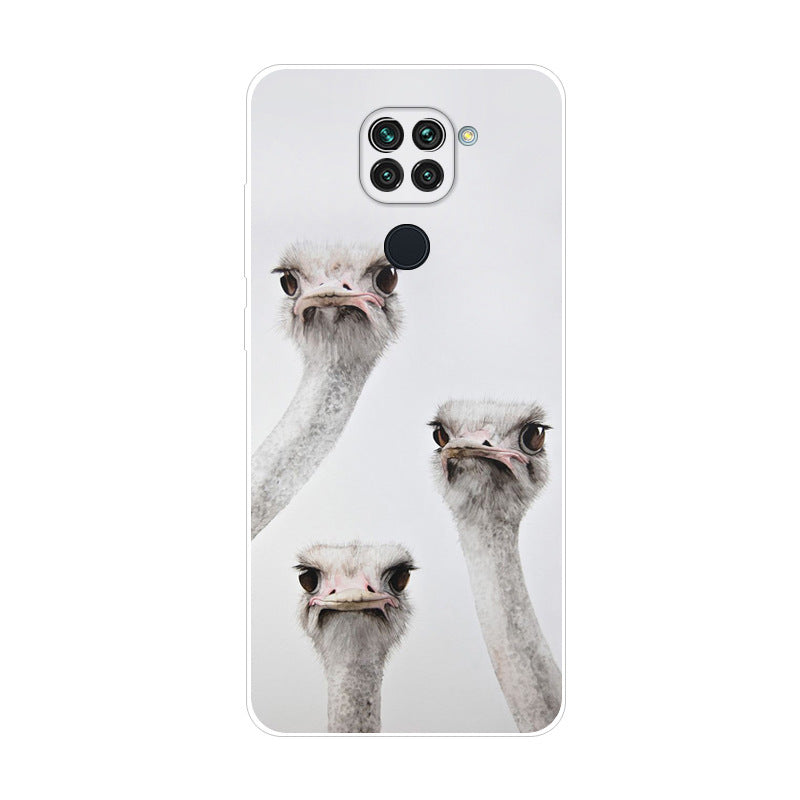 Painted mobile phone case cartoon