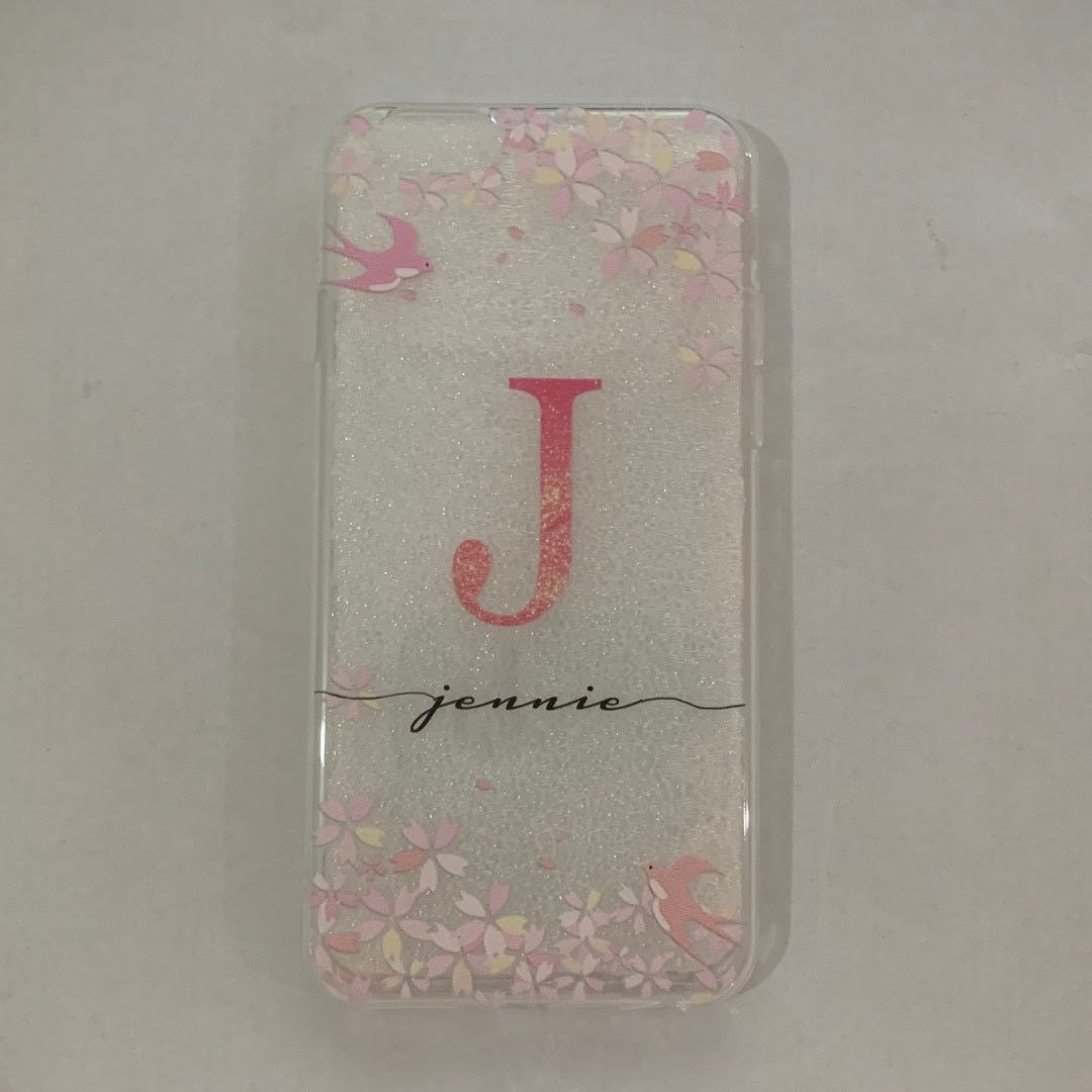 Soft shell letter mobile phone case