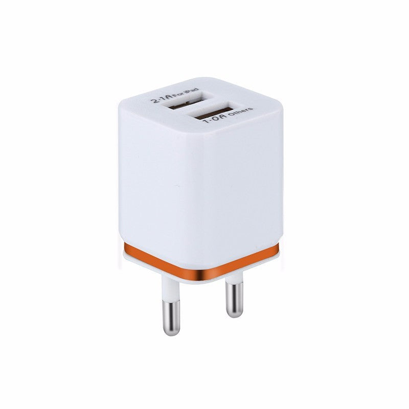 Dual USB Phnom Penh Electroplating Mobile Phone Charger