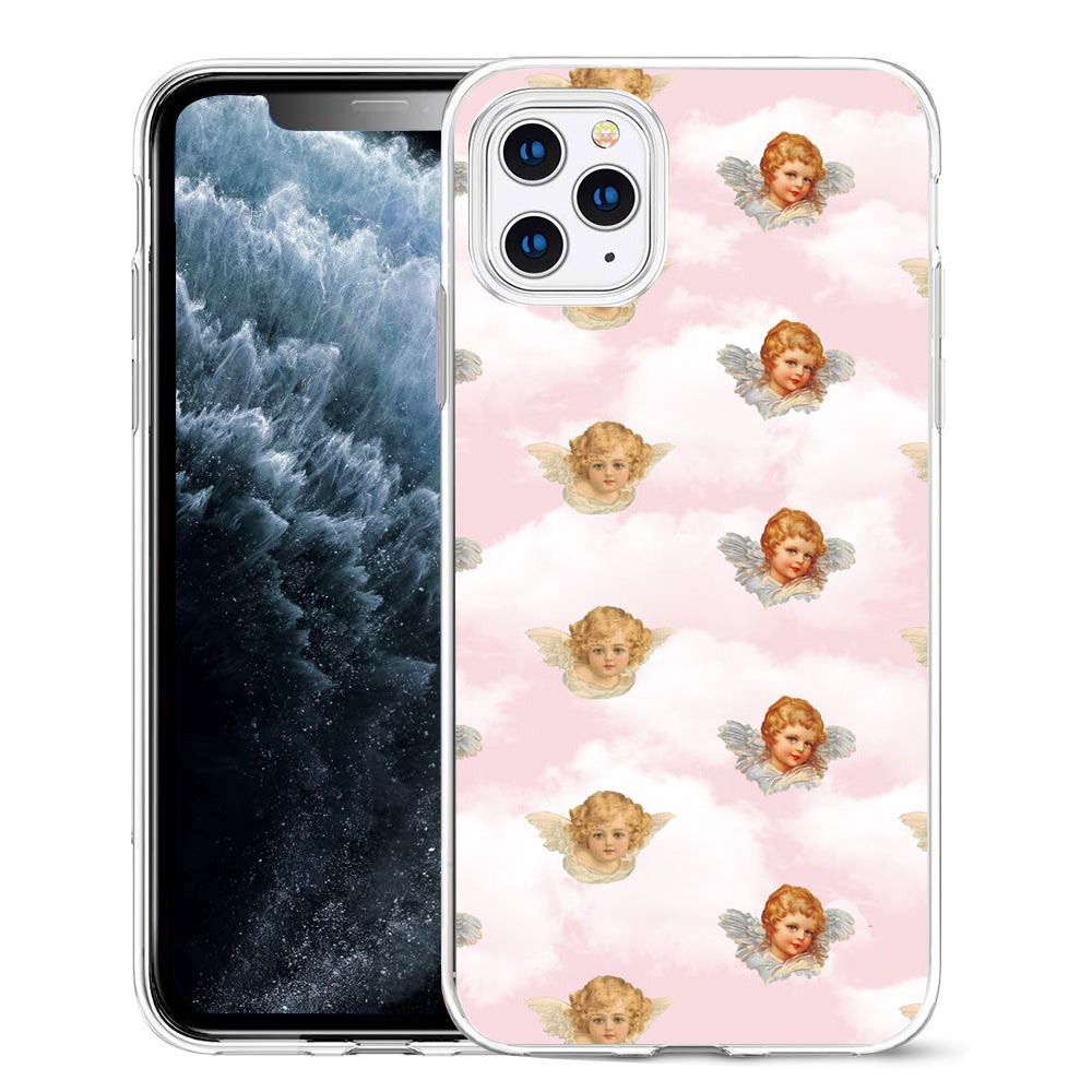 Compatible with Apple , Art angel mobile phone case