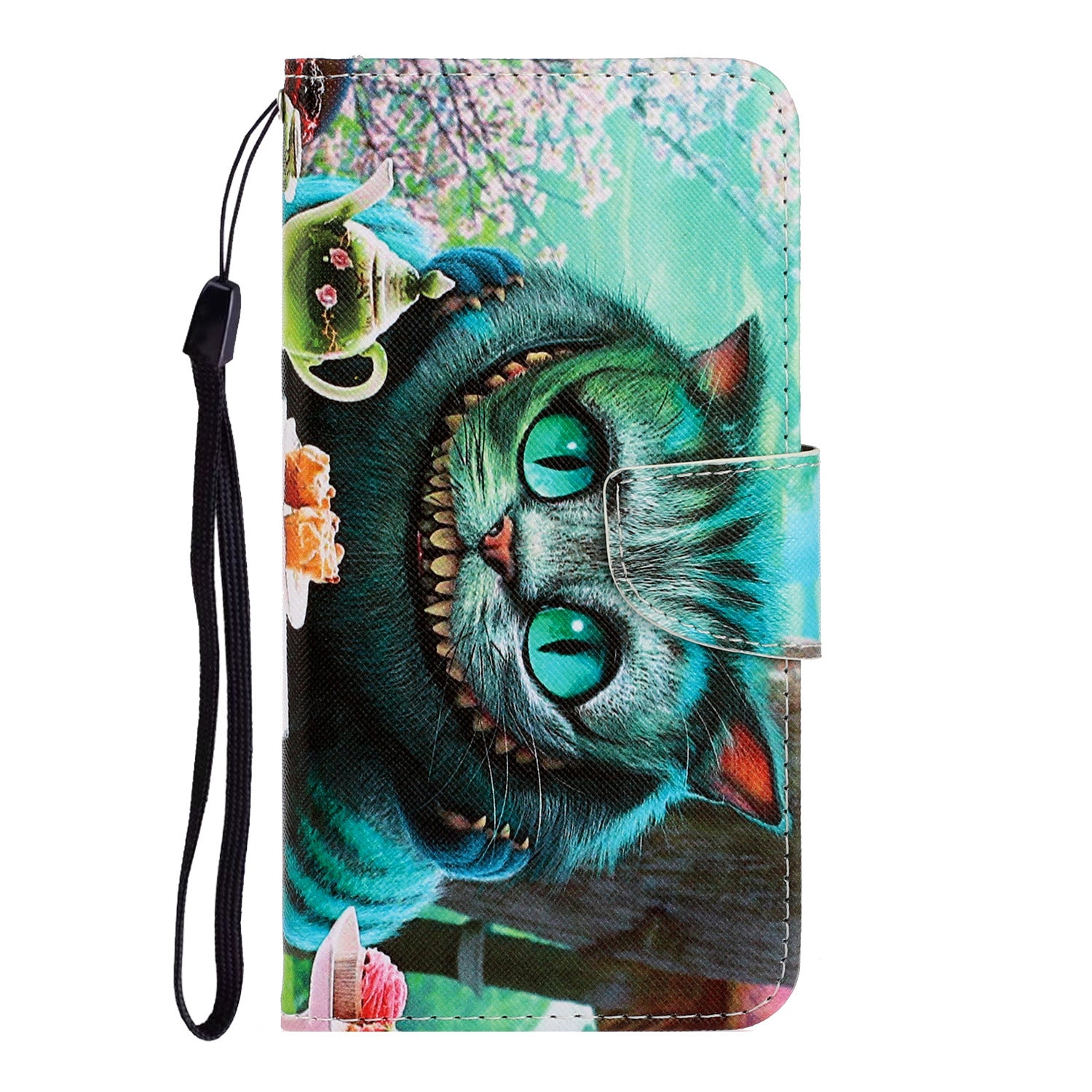 Cat Painted Phone Case Leather Case for Xiaomi 10Pro