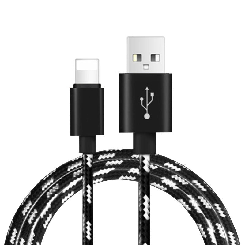 Nylon Braided Lattice Resistant Phone Data Cable Charging Cable