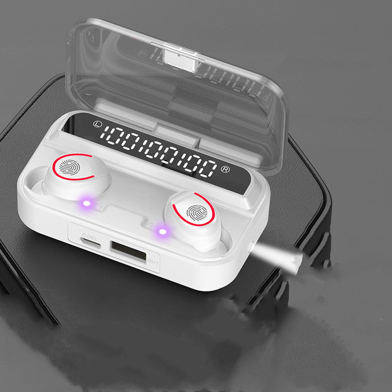 Touch Power Display Wireless Bluetooth Headset