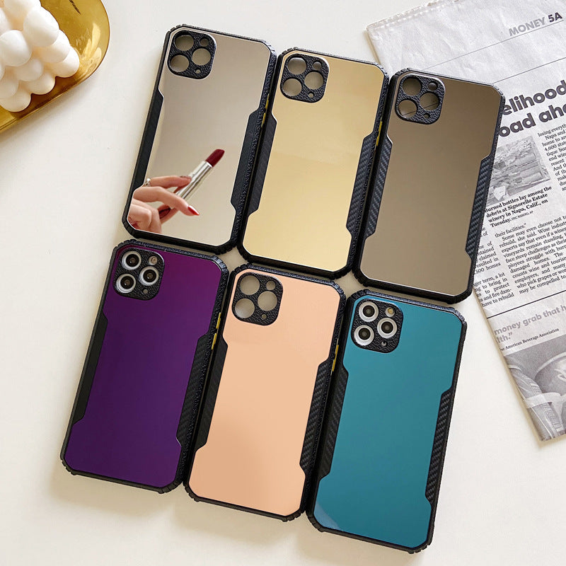 Mirror All-inclusive Military Mobile Phone Case