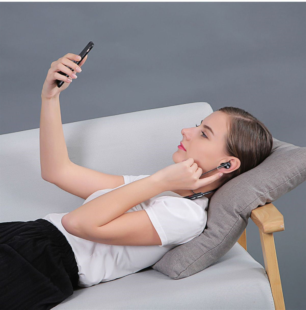 Wireless Ear-Mounted Bluetooth Headset