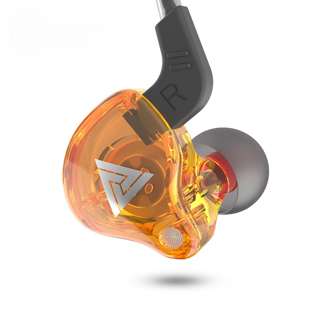 Sports Headset In-Ear Wire Control With Microphone