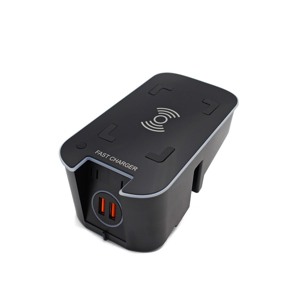 Wireless car battery charger