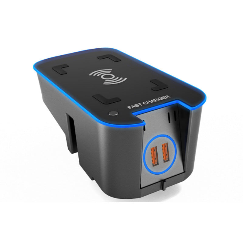 Wireless car battery charger