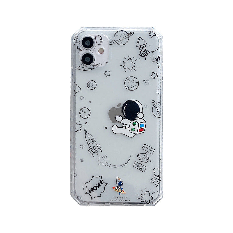 Side Cartoon Astronaut For Mobile Phone Case