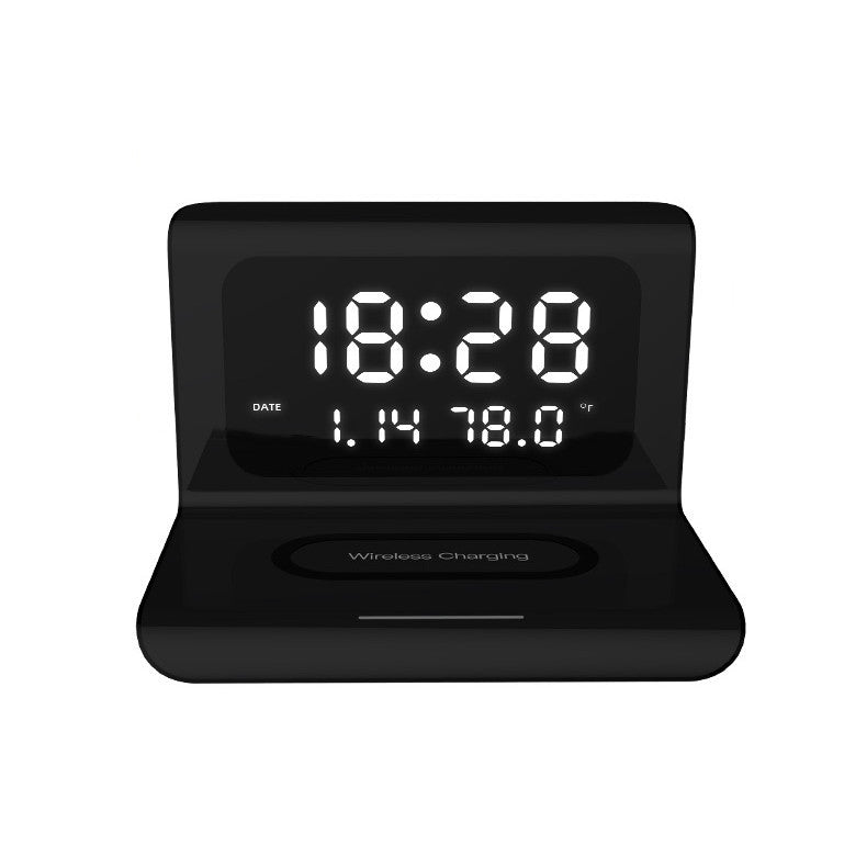 Wireless Charger Alarm Clock Creative Perpetual