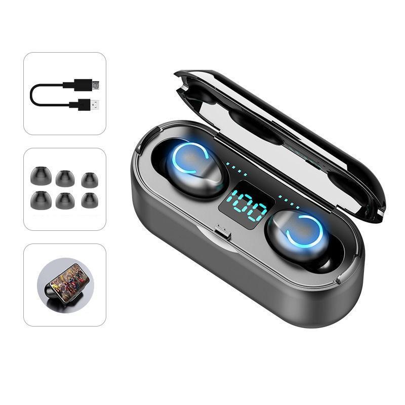 Wireless Bluetooth Headset Binaural TWS With Power Display