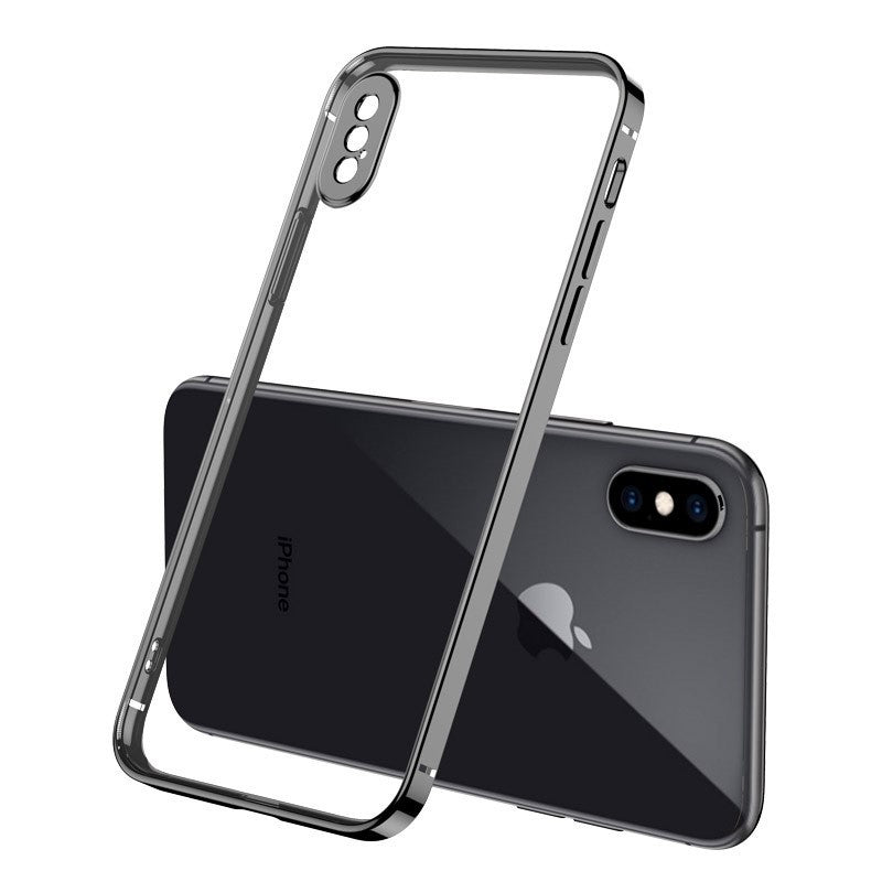 Mobile phone shell right angle plating