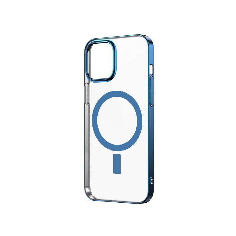 Magnetic suction mobile phone case