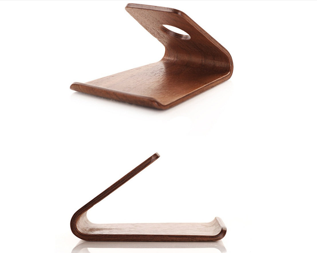 Compatible with Apple, Wooden Stand for iPhone