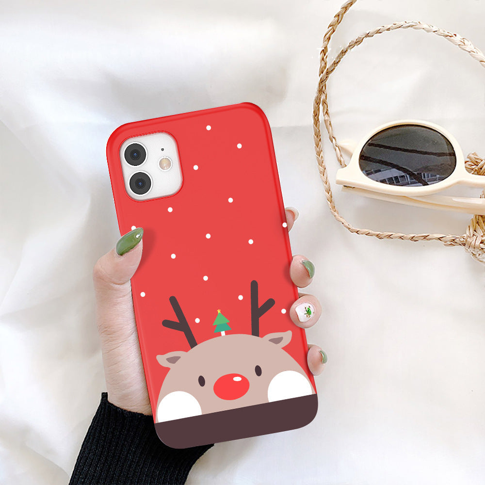 Christmas Day Theme Mobile Phone Soft Case