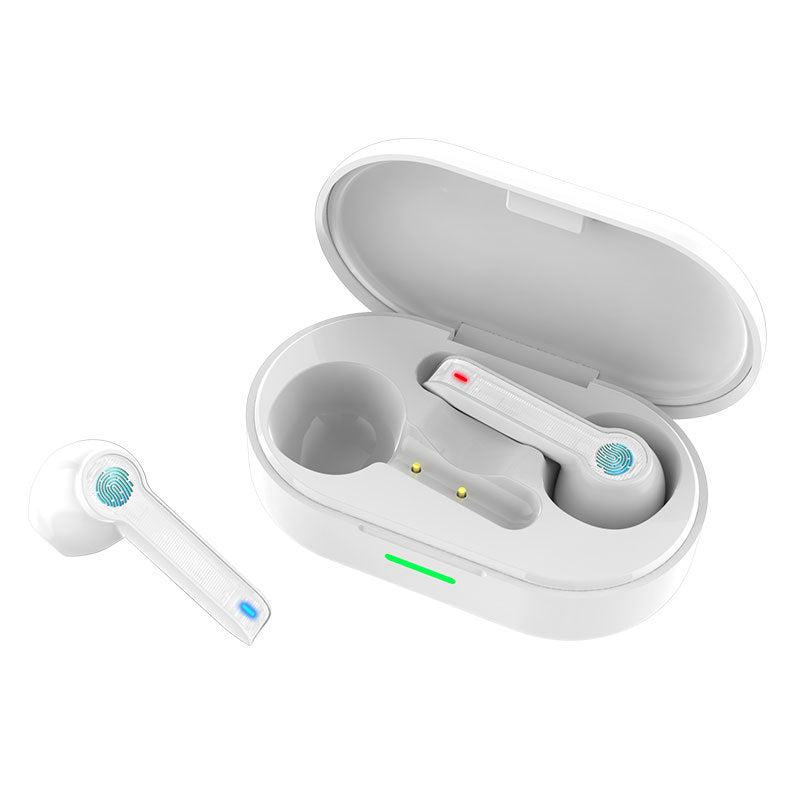 Wireless Bluetooth headset with two ears