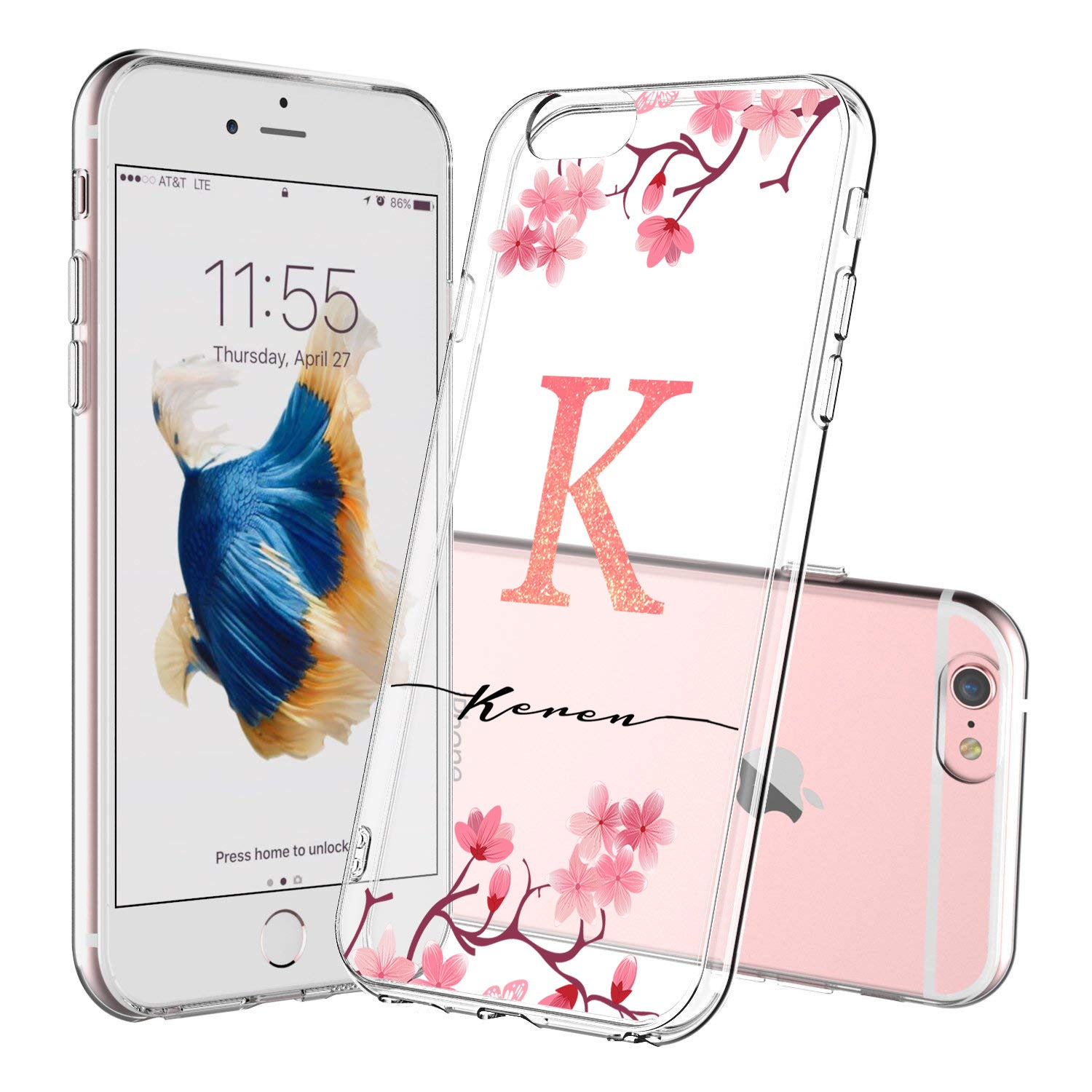 Soft shell letter mobile phone case