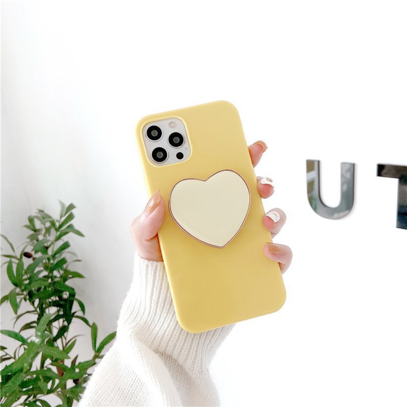 Mobile Phone Case Solid Color Silicone