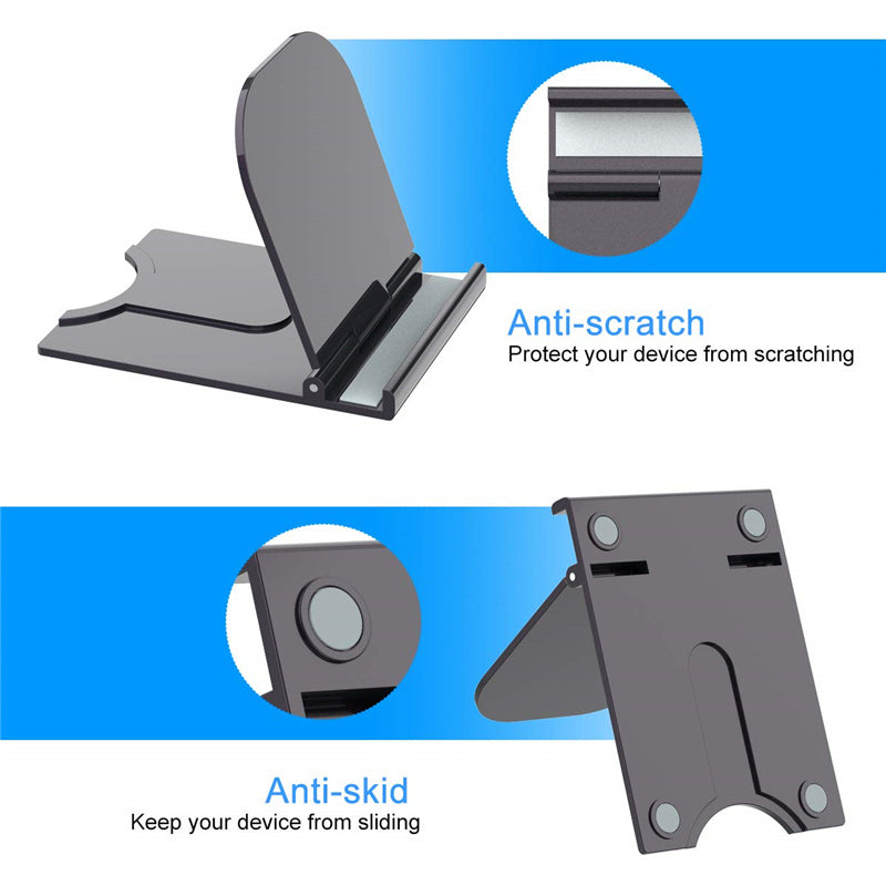 Folding plastic spray lazy tablet stand