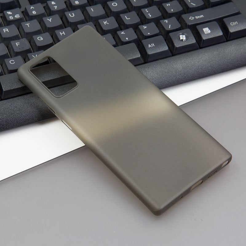 Ultra-thin matte bare metal phone case