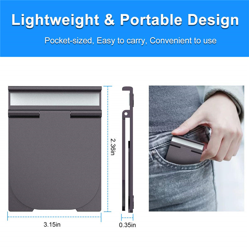 Folding plastic spray lazy tablet stand