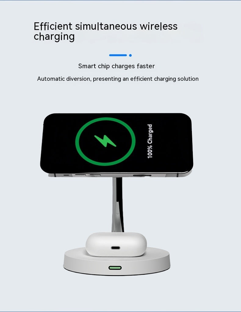 15W Magnetic Night Light Charging Bracket Wireless Fast Charging