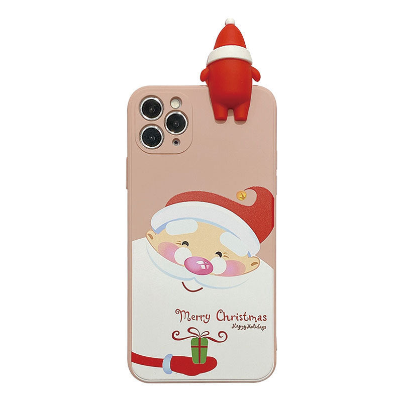 Christmas mobile phone case Christmas deer IMD soft shell