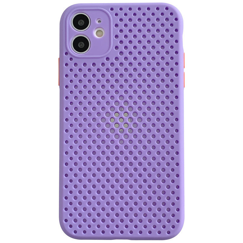 Breathable mobile phone case