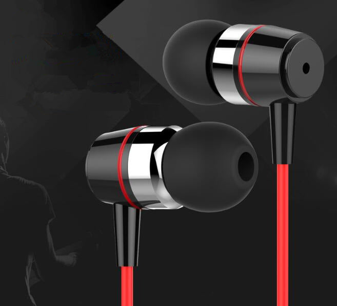 The metal In-Ear Earphones computer and mobile phone