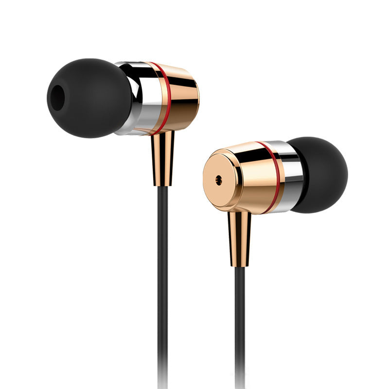 The metal In-Ear Earphones computer and mobile phone