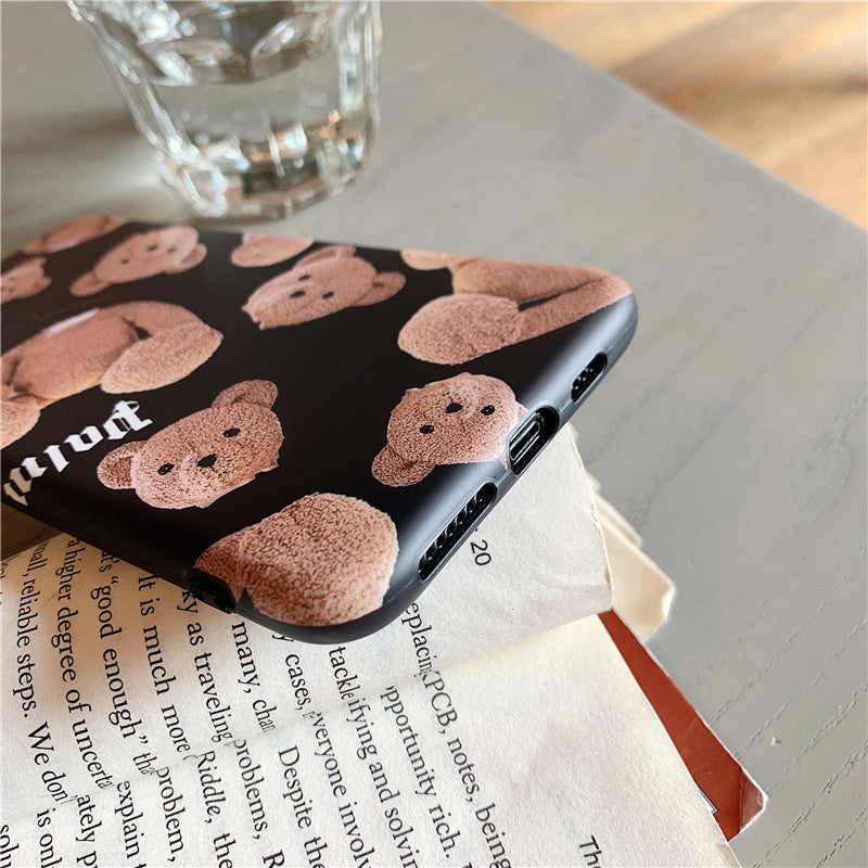 Popular Logo Broken Bear Mobile Phone Soft Shell