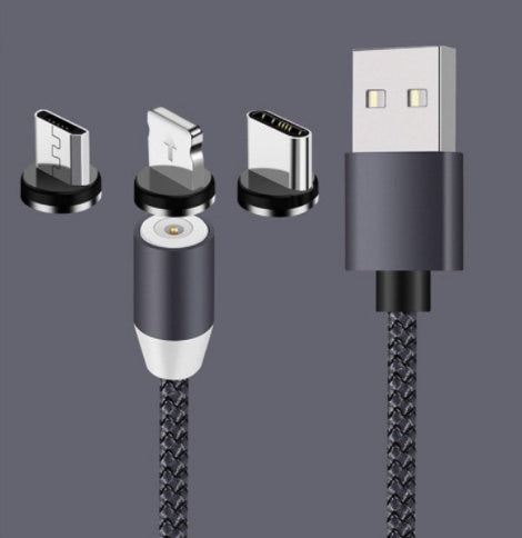 Compatible with  , 360 degree rotation of magnetic charging cable