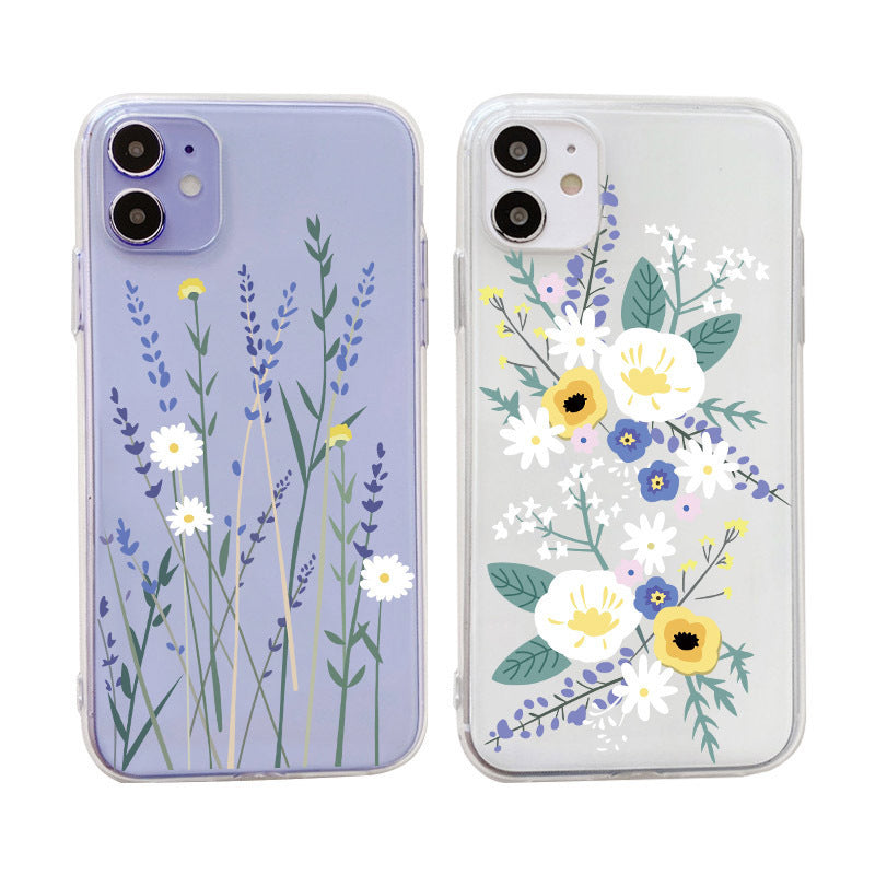 Personalized Trendy Flower Colored Mobile Phone Shell