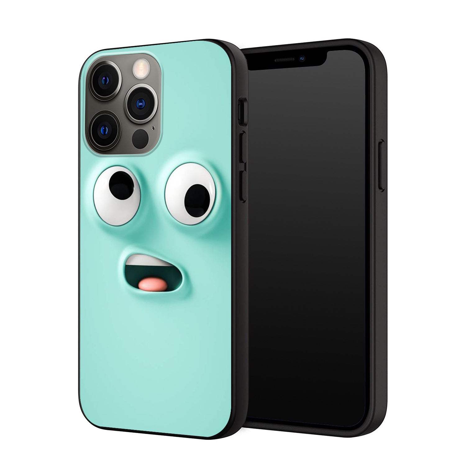 Funny Cartoon Eyes Mobile Phone Soft Case