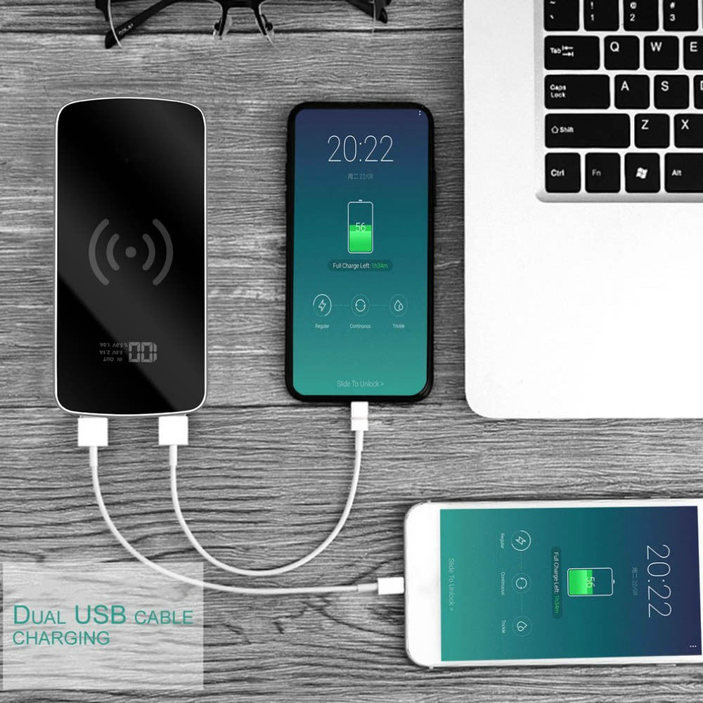 Power Bank 10000mAh Wireless