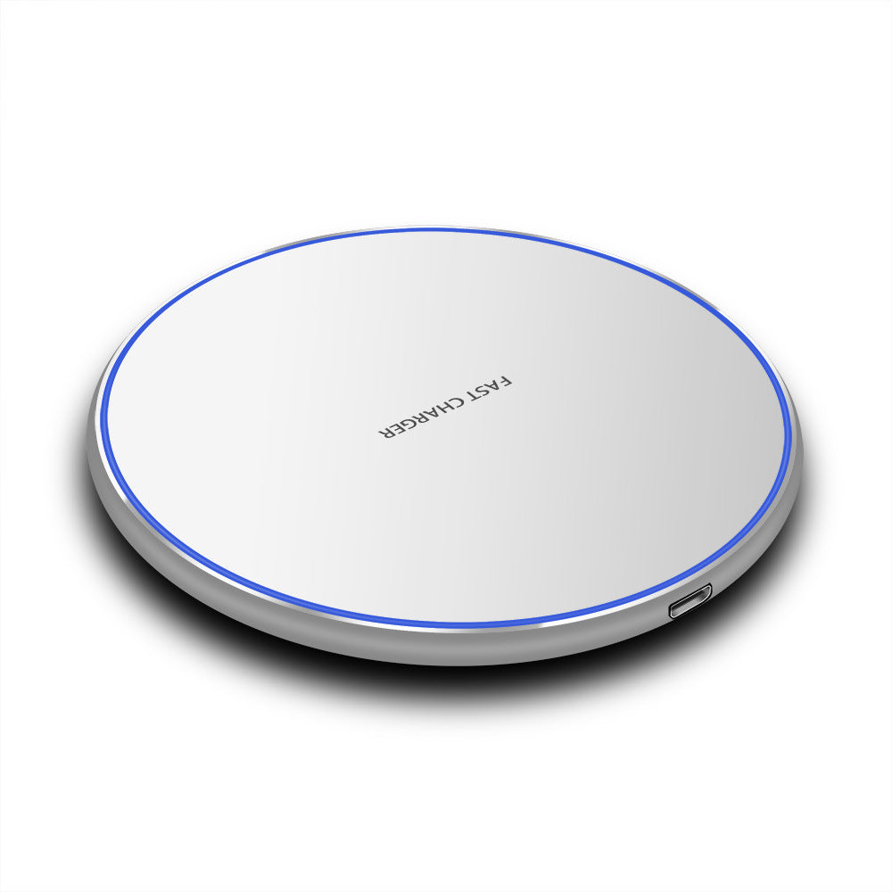 metal Wireless Charger 10W Ultra-thin Suitable For Cross-border Phone Products